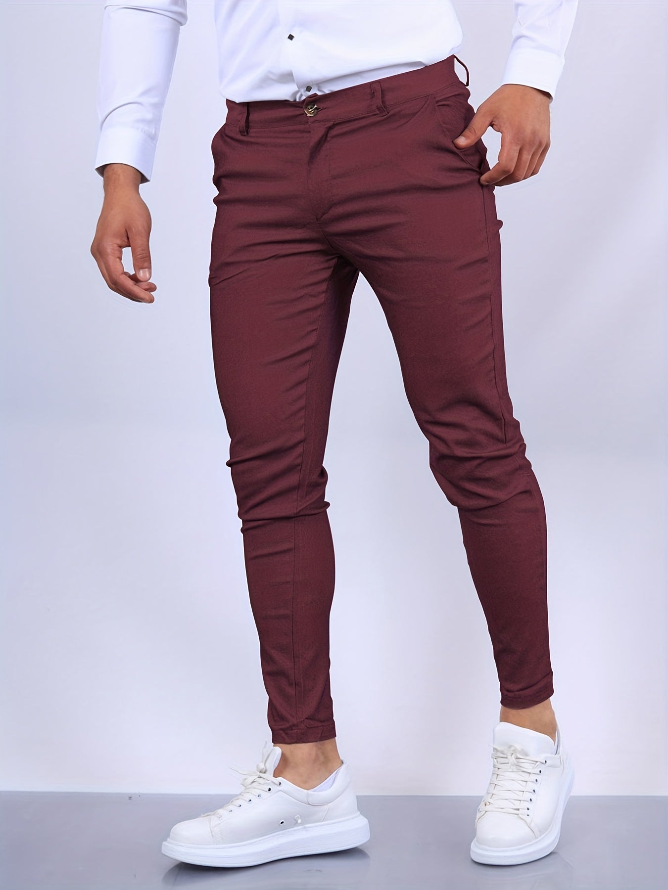 Herrbyxor - Skinny Fit - Skräddarsydd Design - Stretchig & Bekväm