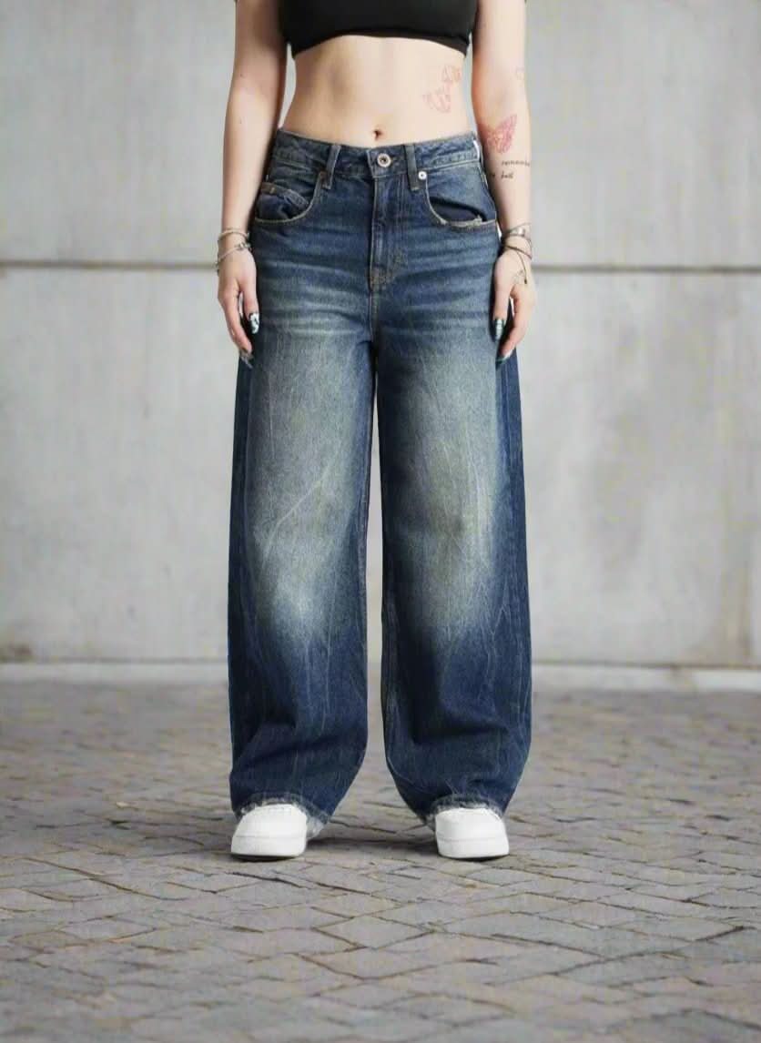 Unisex Jeans - Vida Ben - Avslappnad Passform - Klassisk Femficksdesign