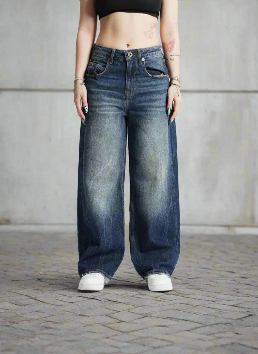 Herr Jeans – Baggy Passform – Vida Ben – Denim – Avslappnad Stil