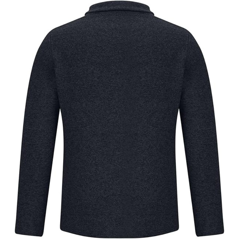 Herrblazer – Slim Fit – Skräddad Siluett – Tweedliknande Tyg – Notchslag