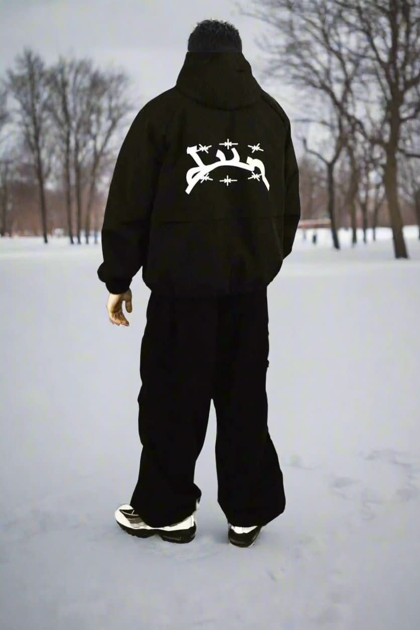 Unisex Jacka - Vattenavvisande - Justerbar Huva - Varm och Funktionell