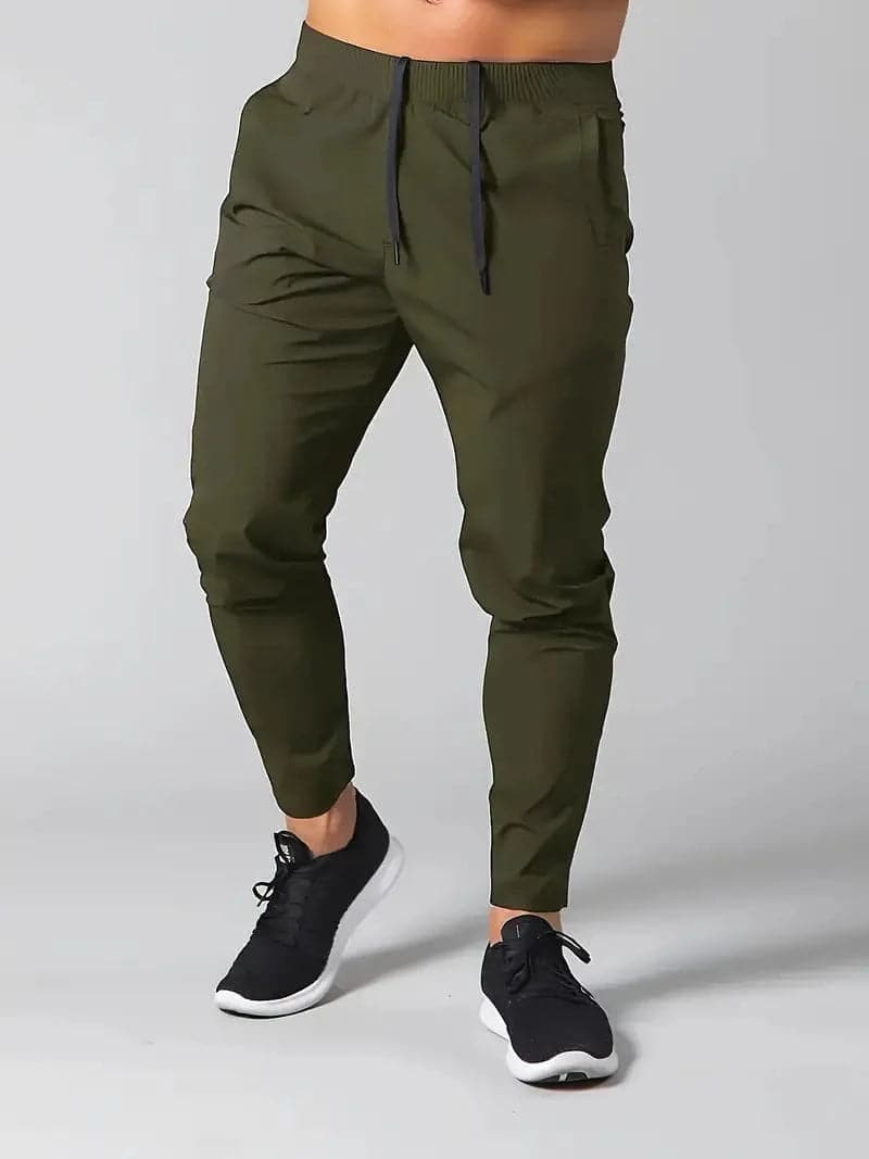 Herr Joggerbyxor - Slim Fit - Elastisk Midja - Med Fickor - Bekväma & Stilrena