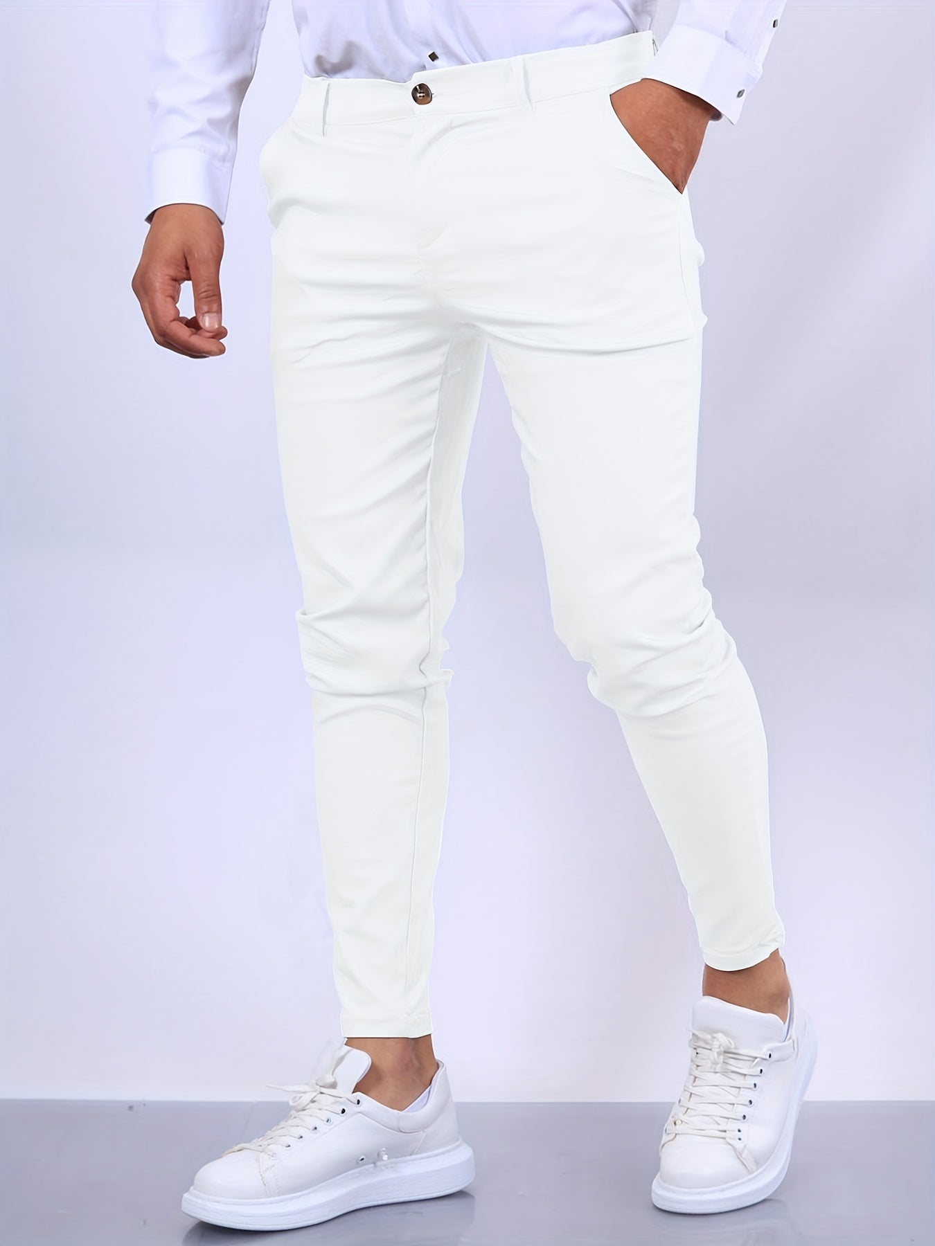 Herrbyxor - Skinny Fit - Skräddarsydd Design - Stretchig & Bekväm