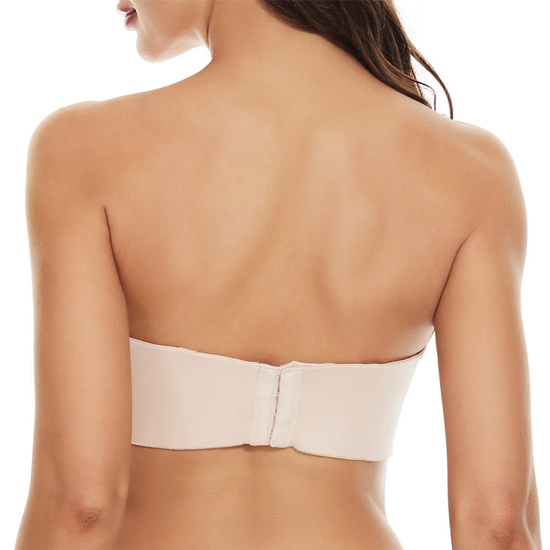 Dam Bandeau-BH – Sömlös Passform – Axelbandslös – Mjuk Stretchkomfort