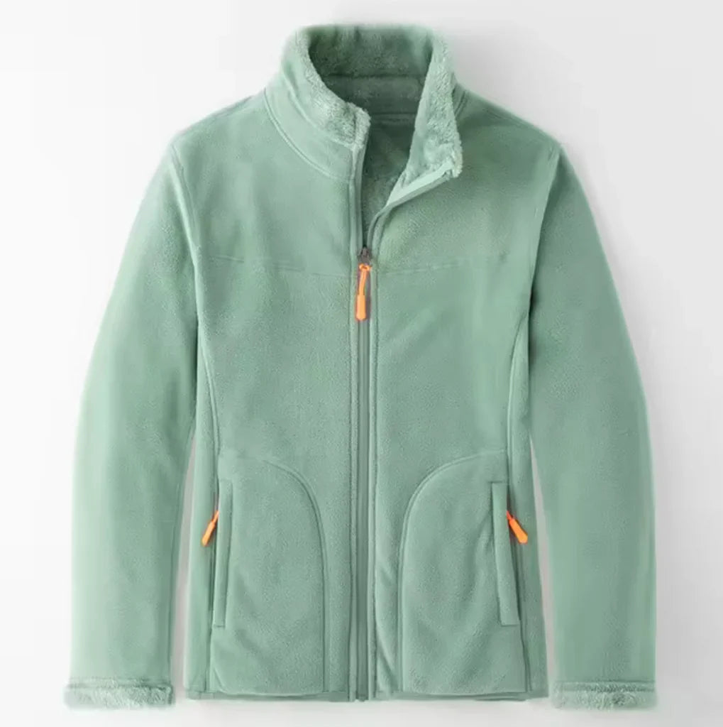 Herrjacka – Fleeceyta – Mjuk Fodring – Full Zip – Ståkrage – Regular Fit