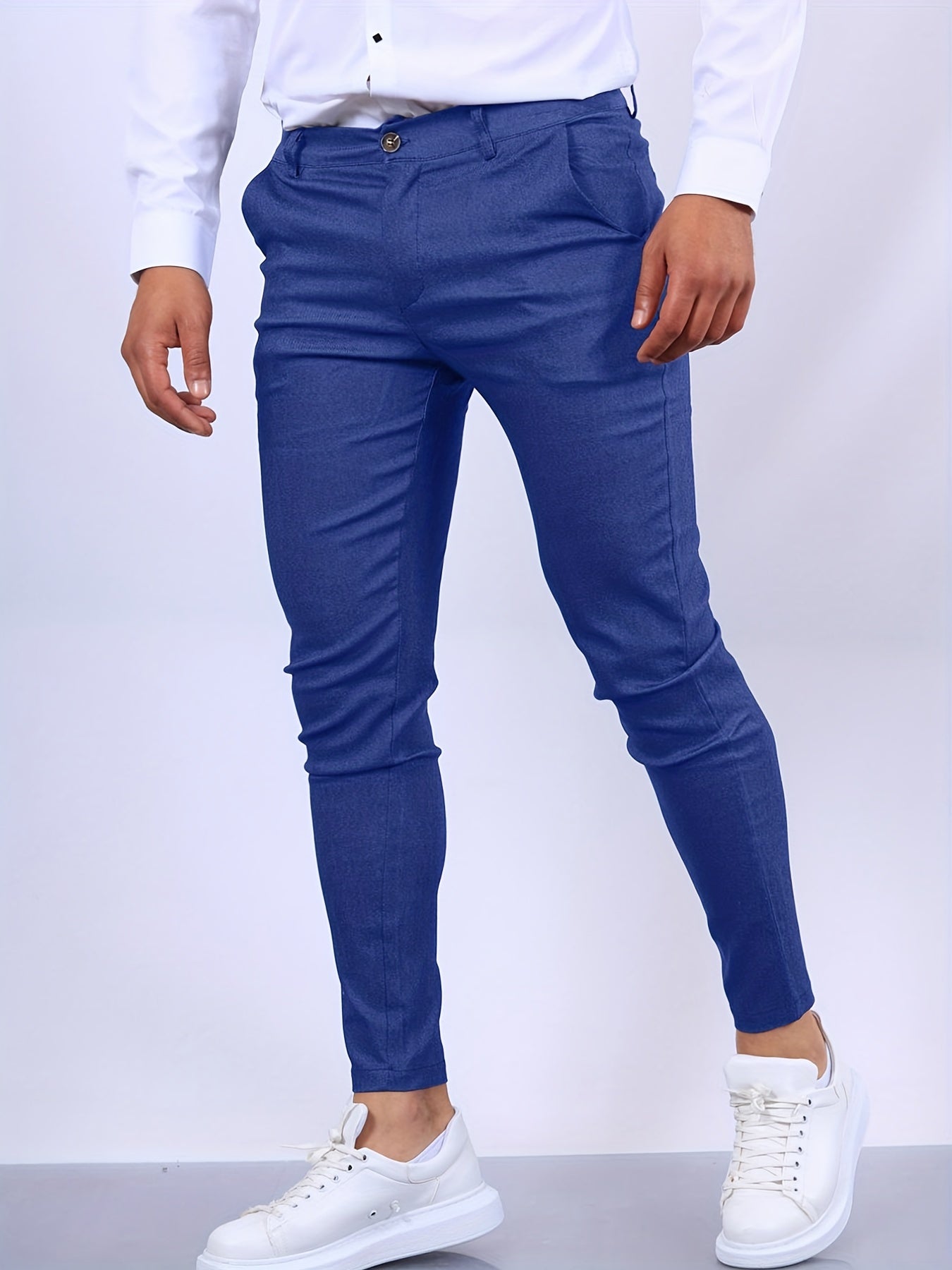 Herrbyxor - Skinny Fit - Skräddarsydd Design - Stretchig & Bekväm