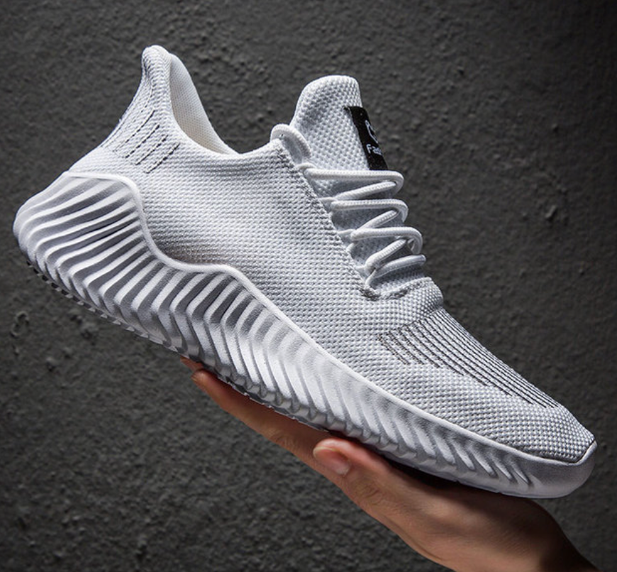Herr Sneakers - Andningsbar Mesh - Lättvikt - Stötdämpande Sula