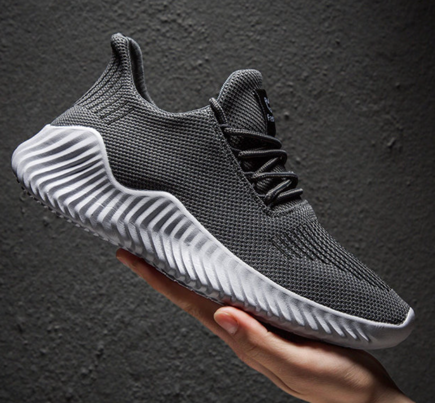 Herr Sneakers - Andningsbar Mesh - Lättvikt - Stötdämpande Sula