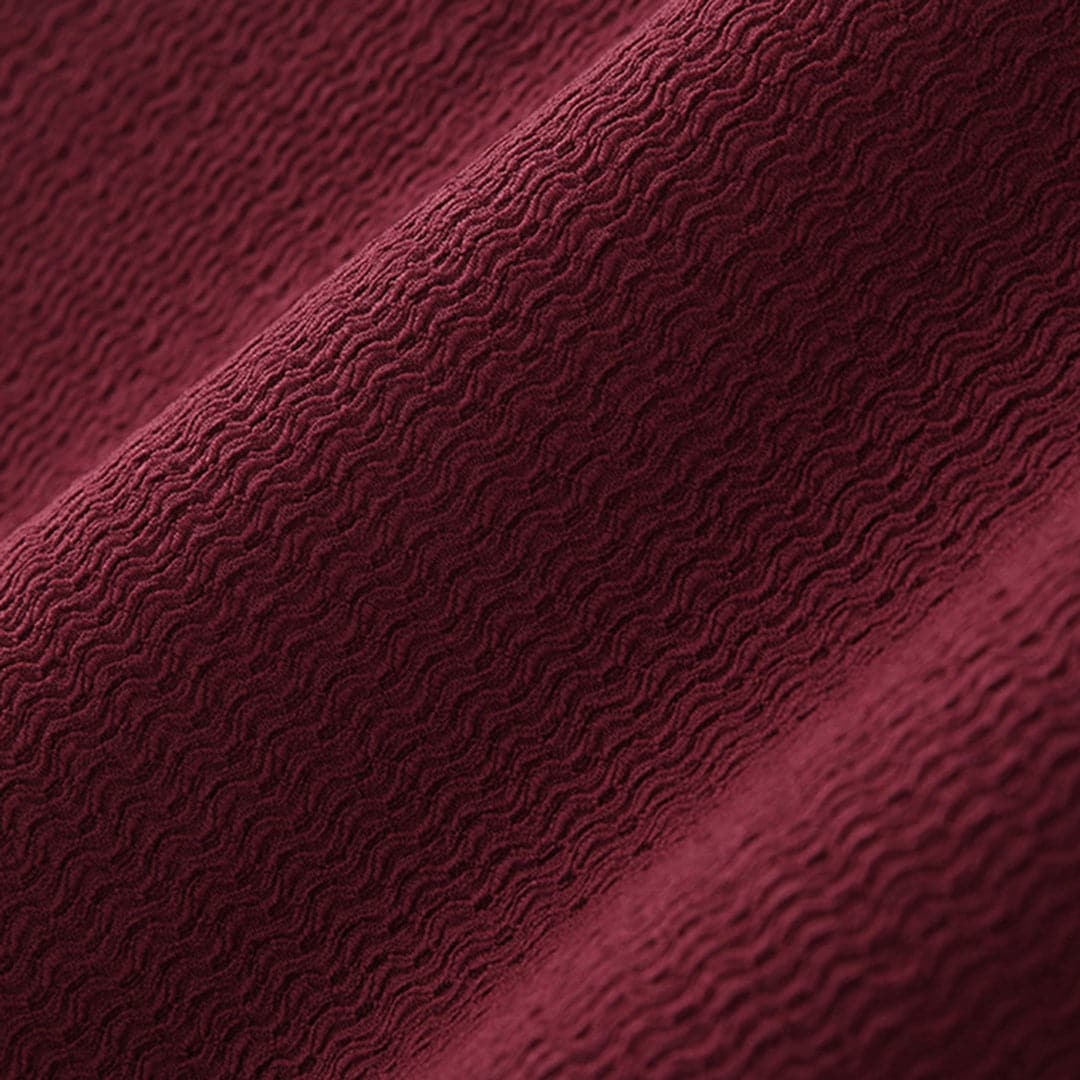 Herr Polotröja - Smal Ribbstickad - Kortärmad - Stretchig och Bekväm