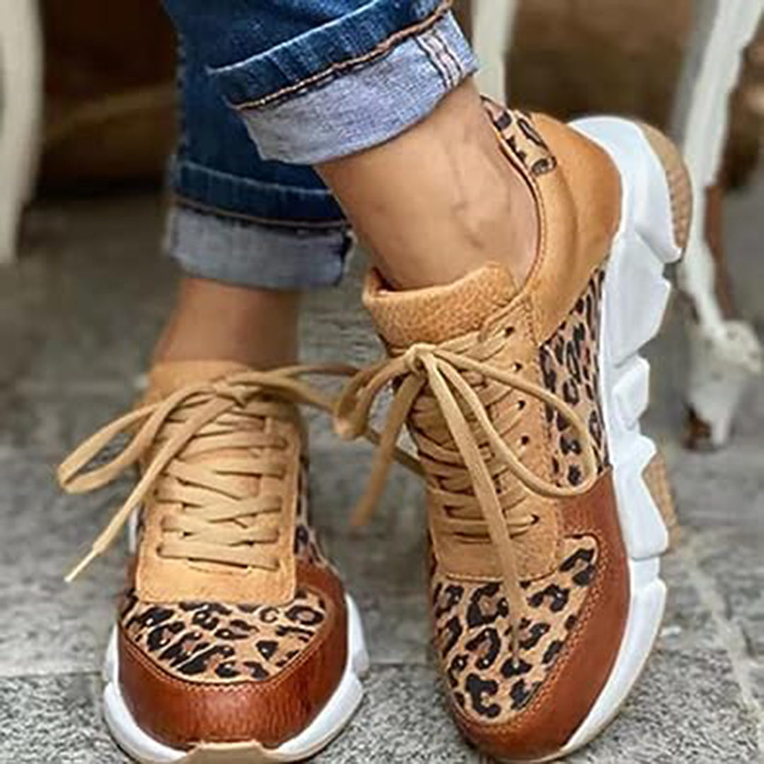 Dam Sneakers - Chunky Sula - Animal Print - Trendig Streetwear