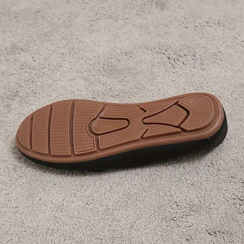 Dam Loafers - Äkta Läder - Kedjedetalj - Rund Tå - Slip-on Komfort