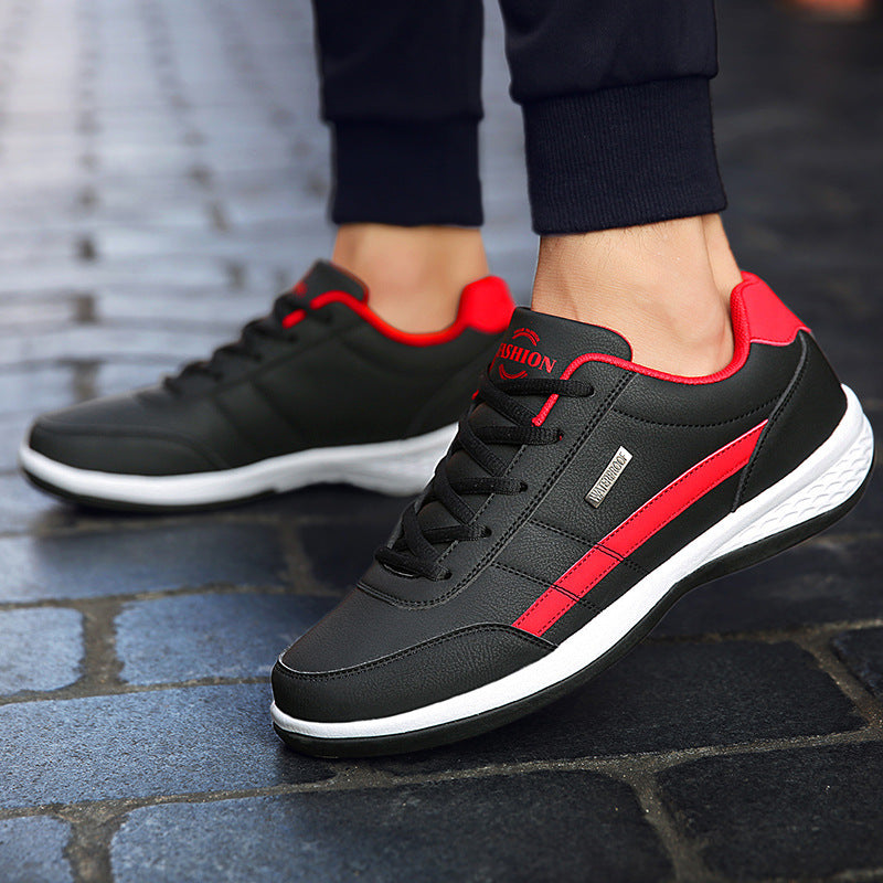 Herrsneakers – Låg modell – Snörning – Andningsbar ovandel – Dämpad häl