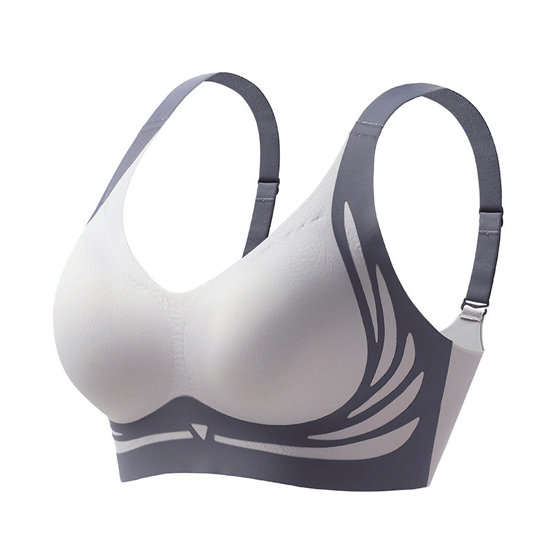 Dam Push-up Bh – Sömlös Design – Trådlöst Stöd – Andningsbar Komfort