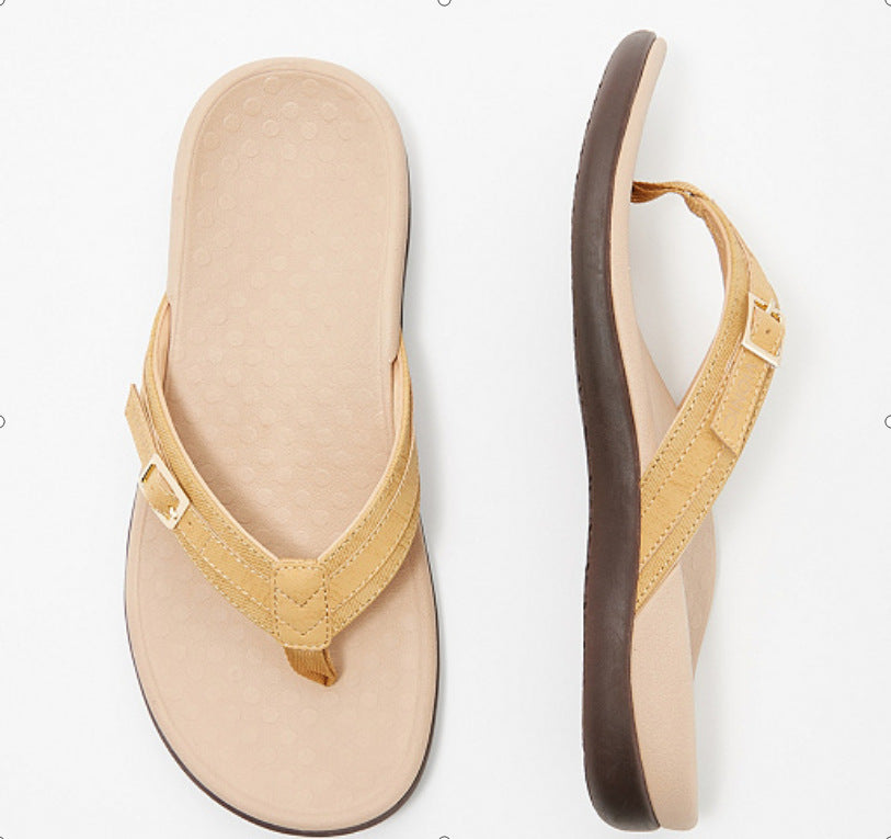 Dam Sandaler – Ortopedisk Design – Tårem – Spänne – Bekväm Vardagskomfort