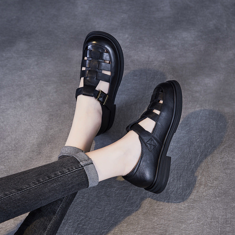 Dam Sandaler – Skuren Remdesign – Platt Dämpad Sula