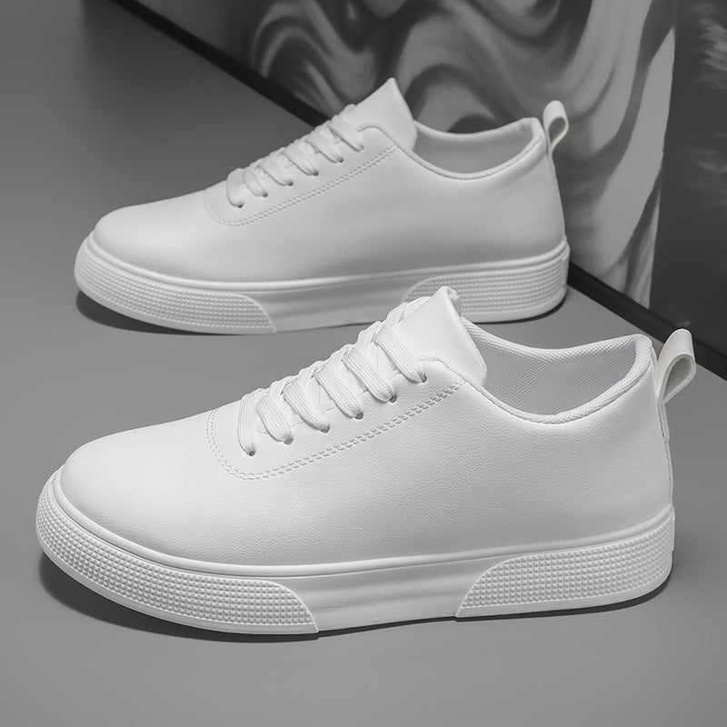 Herrskor Slip-on Skateskor – Syntetläder – Lågt Skaft – Halksäker Sula – Bekväma