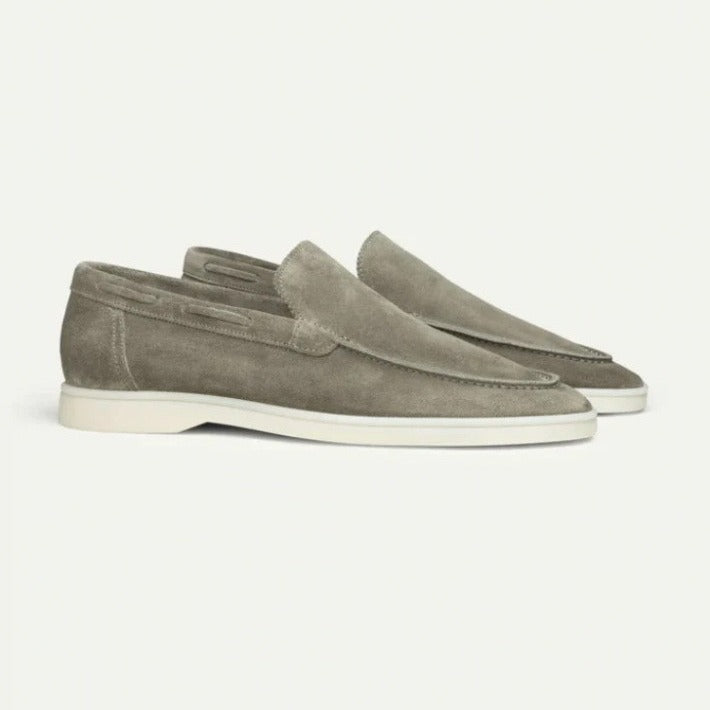 Herrloafers – Slip-on – Klassisk passform – Bekväm flat sula