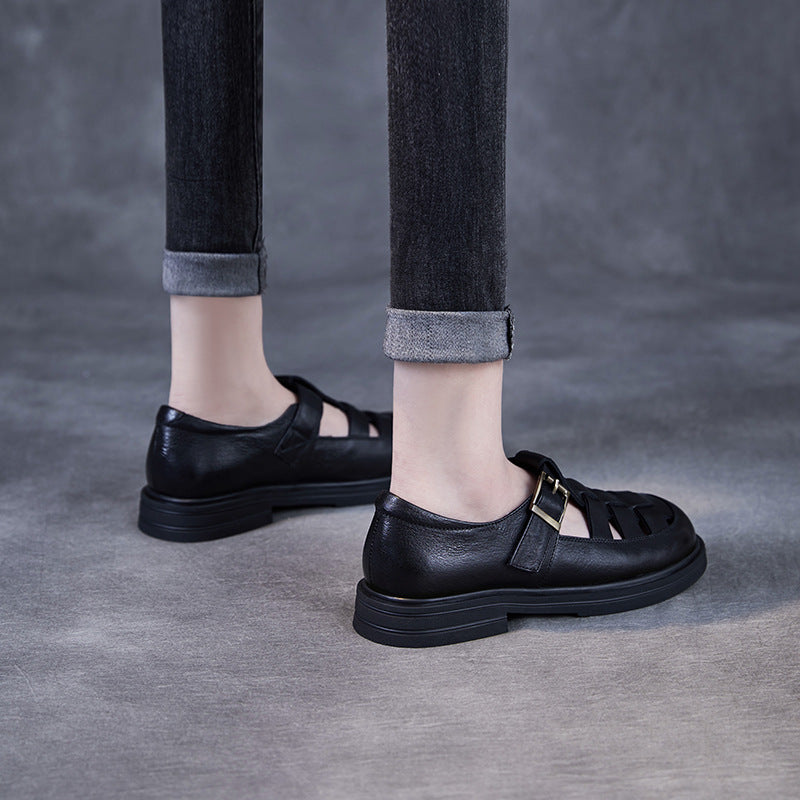 Dam Sandaler – Skuren Remdesign – Platt Dämpad Sula
