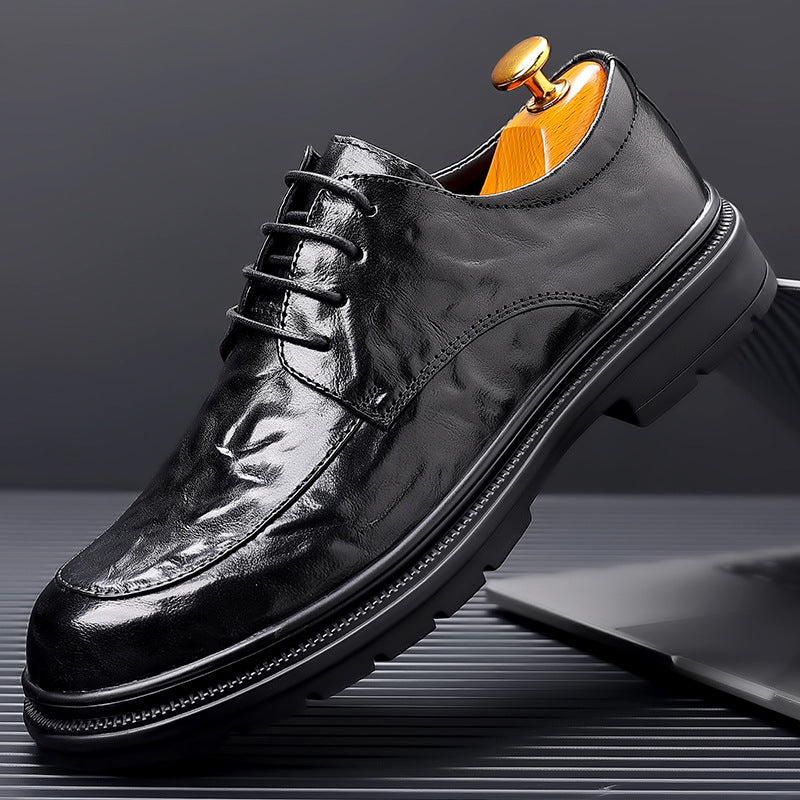 Herrskor Oxford – Elegant Passform – Stängd Snörning – Formella Skor
