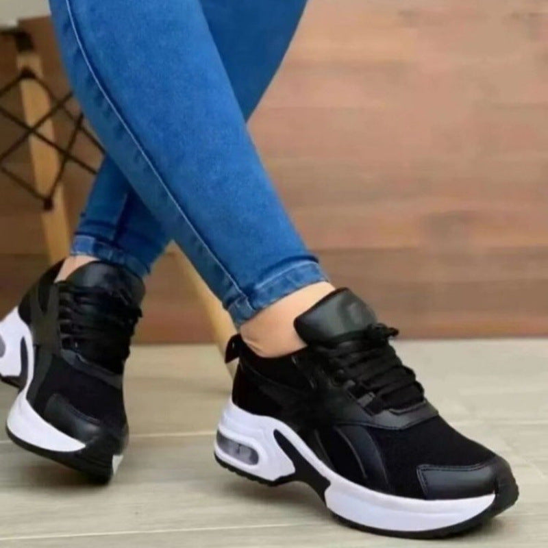 Dam Sneakers – Andningsbart Mesh – Dämpad Sula – Snäv Passform – Sportig Casual