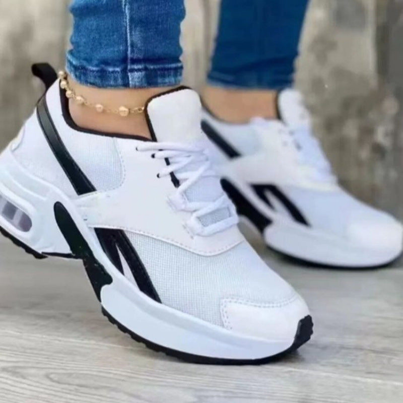 Dam Sneakers – Andningsbart Mesh – Dämpad Sula – Snäv Passform – Sportig Casual