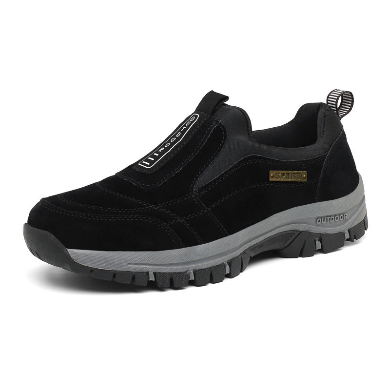Herr vandringssko – Slip-on design – Greppsäker sula – Bekväm passform outdoor