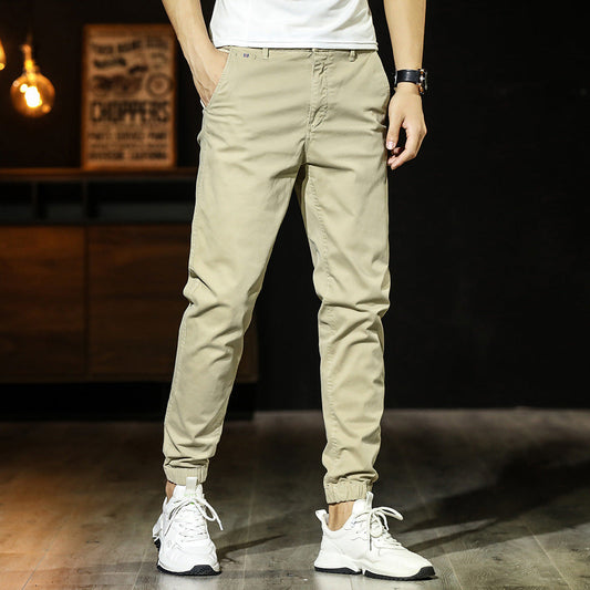 Herr Joggingbyxa – Tapered Passform – Andningsbart Tyg – Resårmidja – Muddade Ben