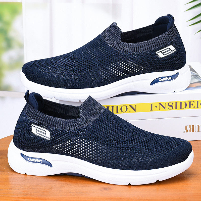 Herrskor slip-on – låg profil – lätt och bekväm passform