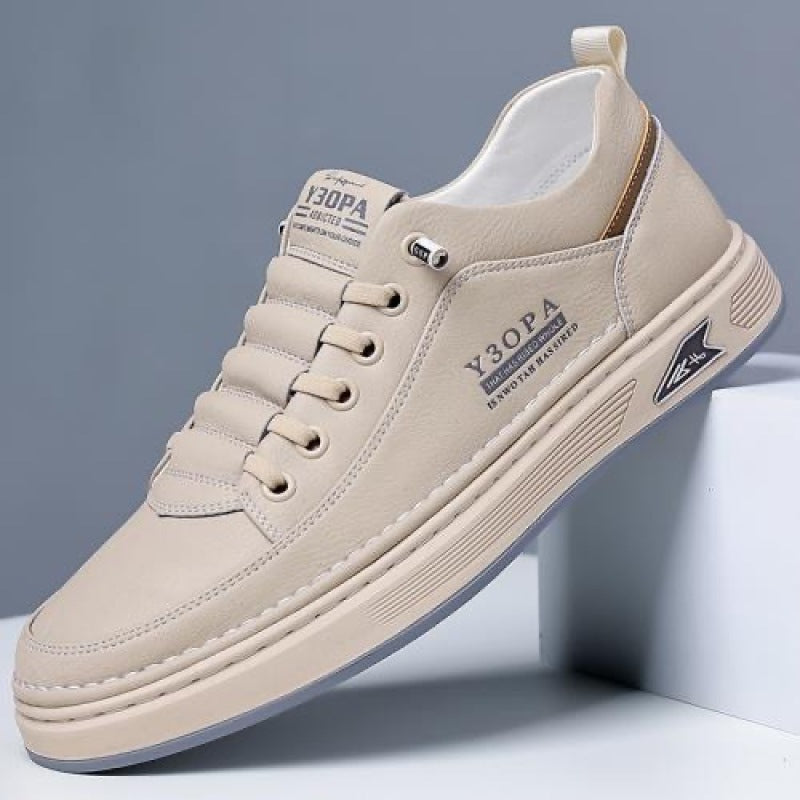 Herrsneakers – Robust passform – Tjock sula – Streetstil – Snörning