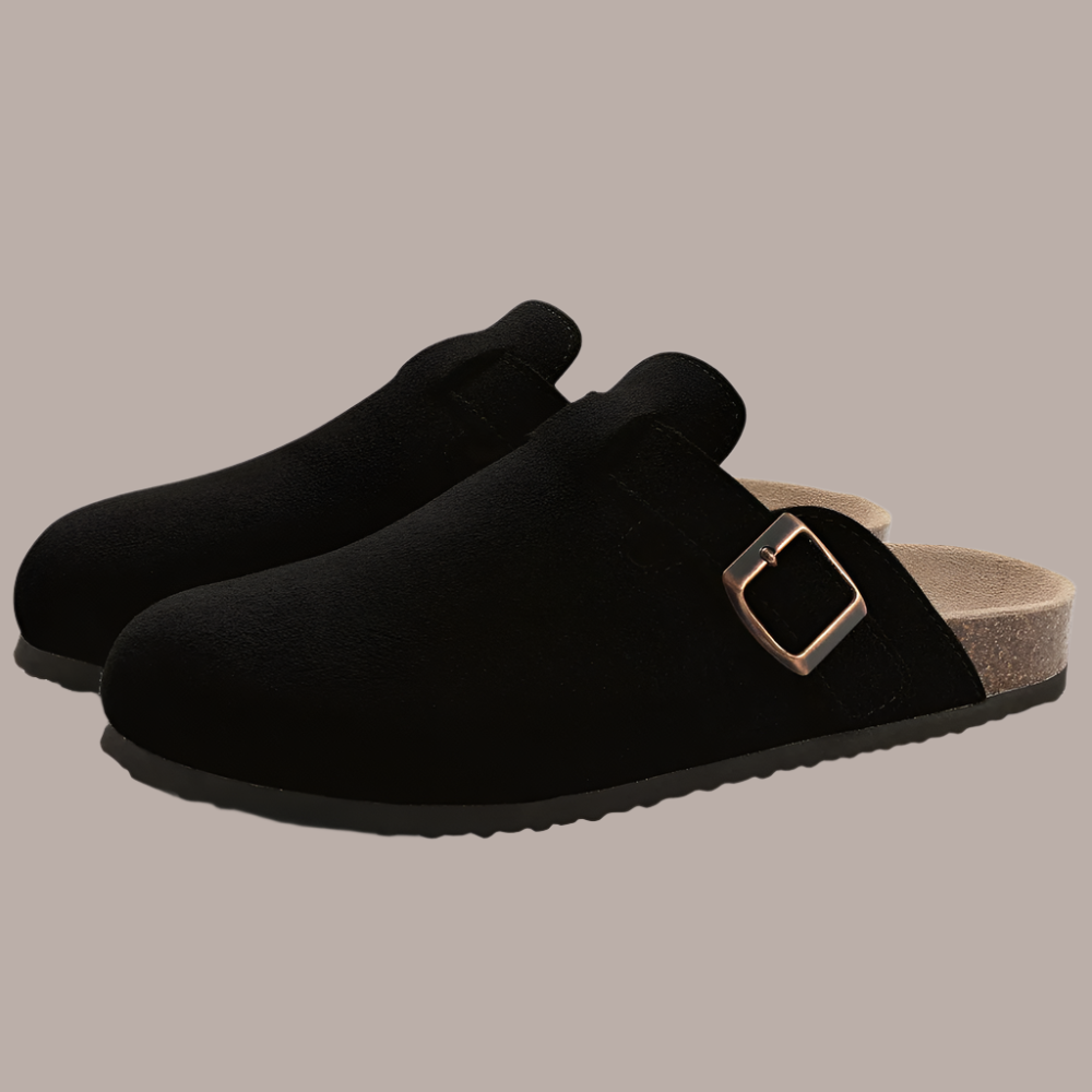 Dam Sandaler – Slip-On Modell – Ergonomisk Fotbädd – Justerbar Rem – Mjuk Komfort