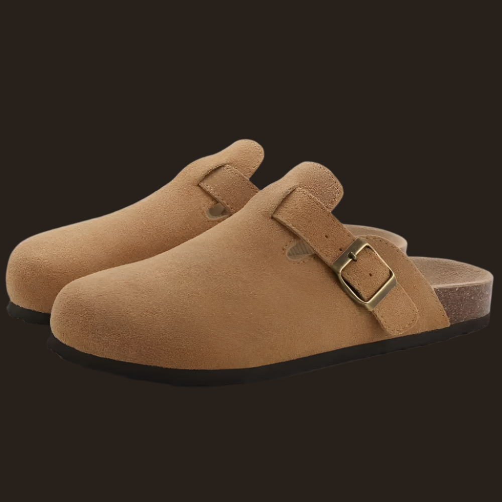 Dam Sandaler – Slip-On Modell – Ergonomisk Fotbädd – Justerbar Rem – Mjuk Komfort
