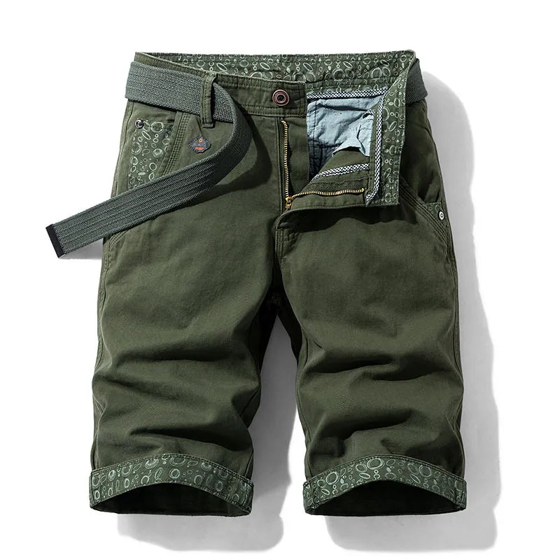 Herr cargoshorts - Justerbar midja - Avslappnad stil