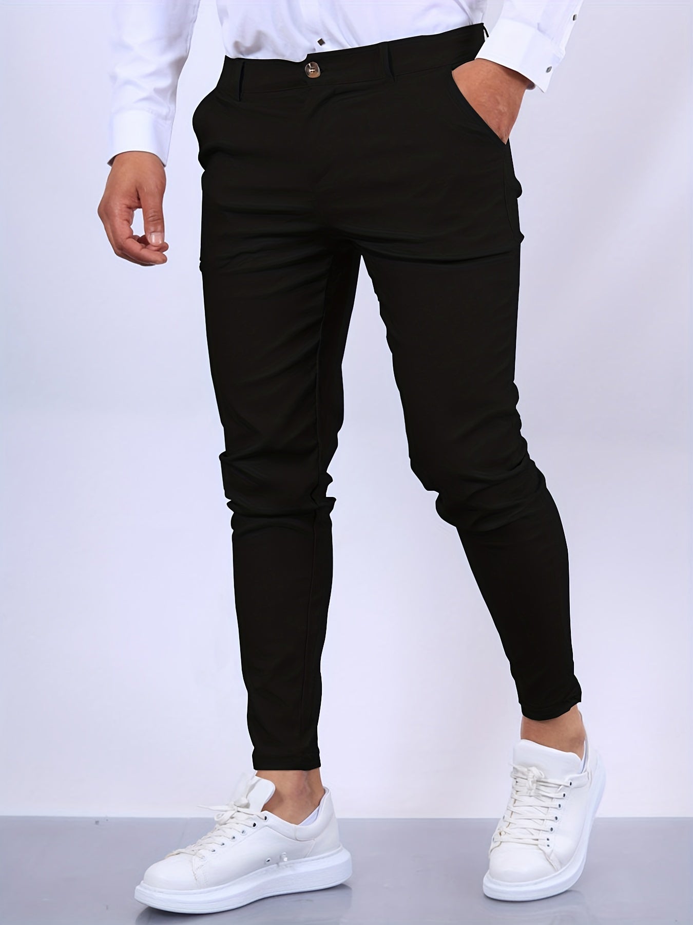 Herrbyxor - Skinny Fit - Skräddarsydd Design - Stretchig & Bekväm