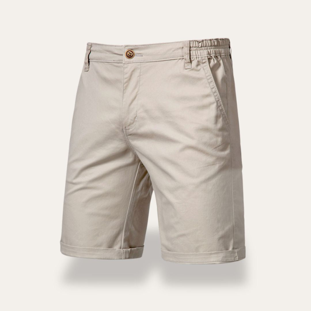 Herrshorts – Klassisk Passform – Andningsbart Tyg – Mellanlångt Snitt – Vardagsbruk