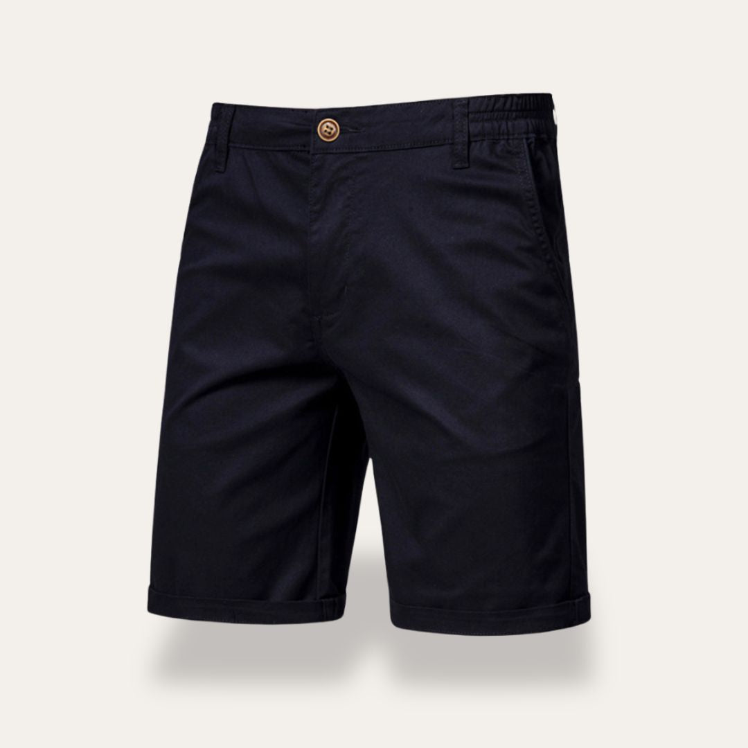 Herrshorts – Klassisk Passform – Andningsbart Tyg – Mellanlångt Snitt – Vardagsbruk
