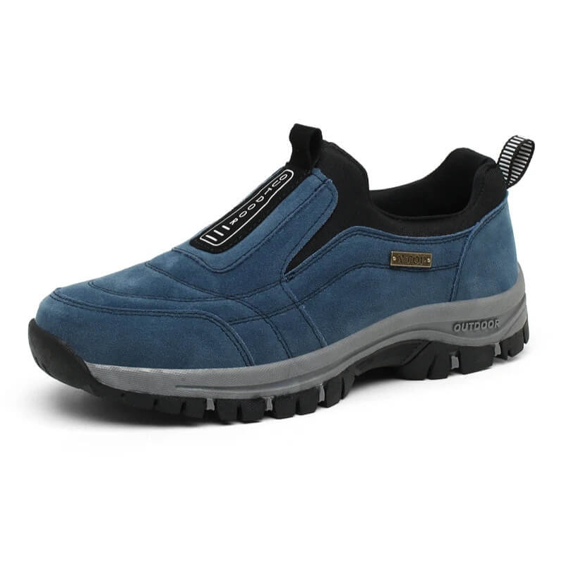 Herr vandringssko – Slip-on design – Greppsäker sula – Bekväm passform outdoor