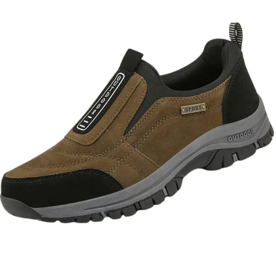 Herr vandringssko – Slip-on design – Greppsäker sula – Bekväm passform outdoor