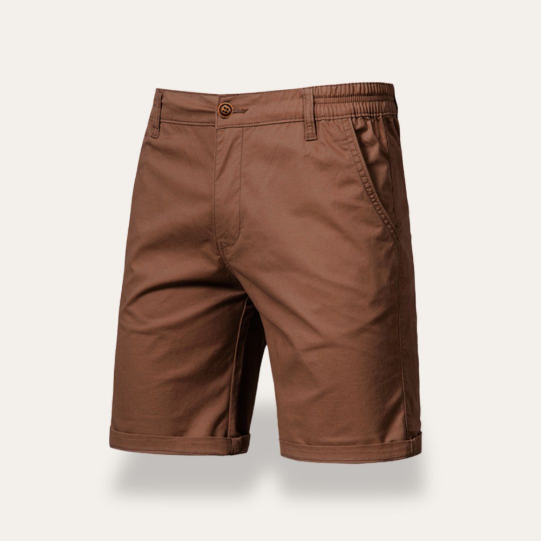 Herrshorts – Klassisk Passform – Andningsbart Tyg – Mellanlångt Snitt – Vardagsbruk