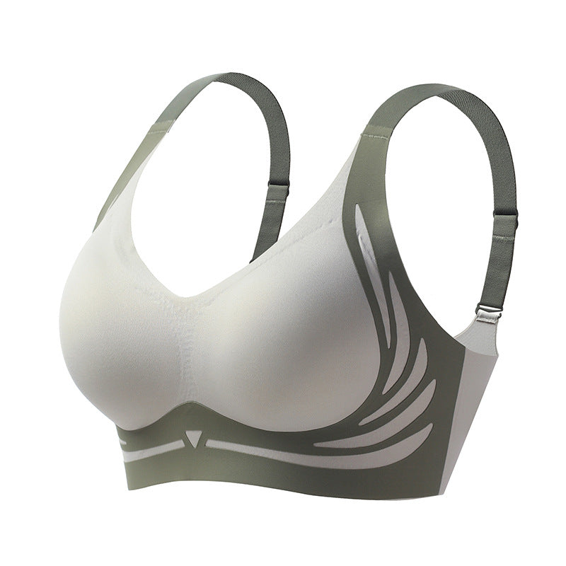 Dam Push-up Bh – Sömlös Design – Trådlöst Stöd – Andningsbar Komfort