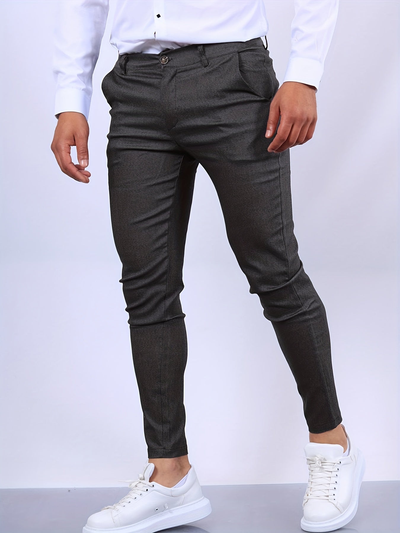 Herrbyxor - Skinny Fit - Skräddarsydd Design - Stretchig & Bekväm