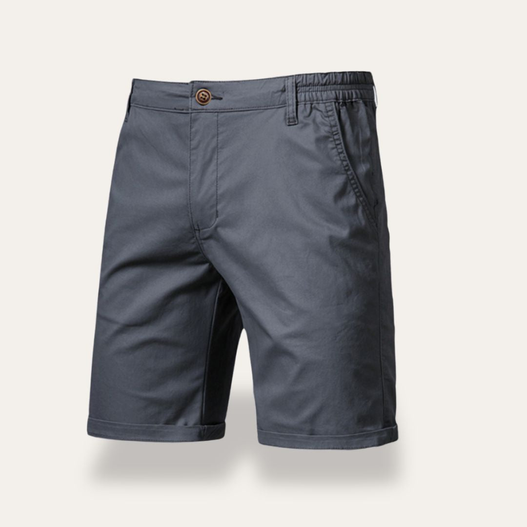 Herrshorts – Klassisk Passform – Andningsbart Tyg – Mellanlångt Snitt – Vardagsbruk