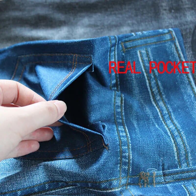 Dam Jeggings - Stretchig Denimlook - Tight Passform - Bekväm Midja - Ankelängd