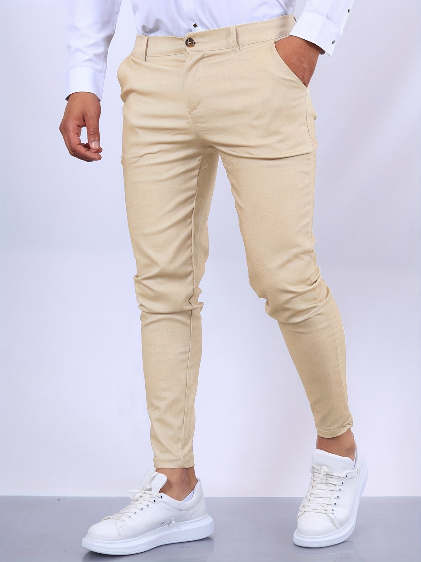 Herrbyxor - Skinny Fit - Skräddarsydd Design - Stretchig & Bekväm