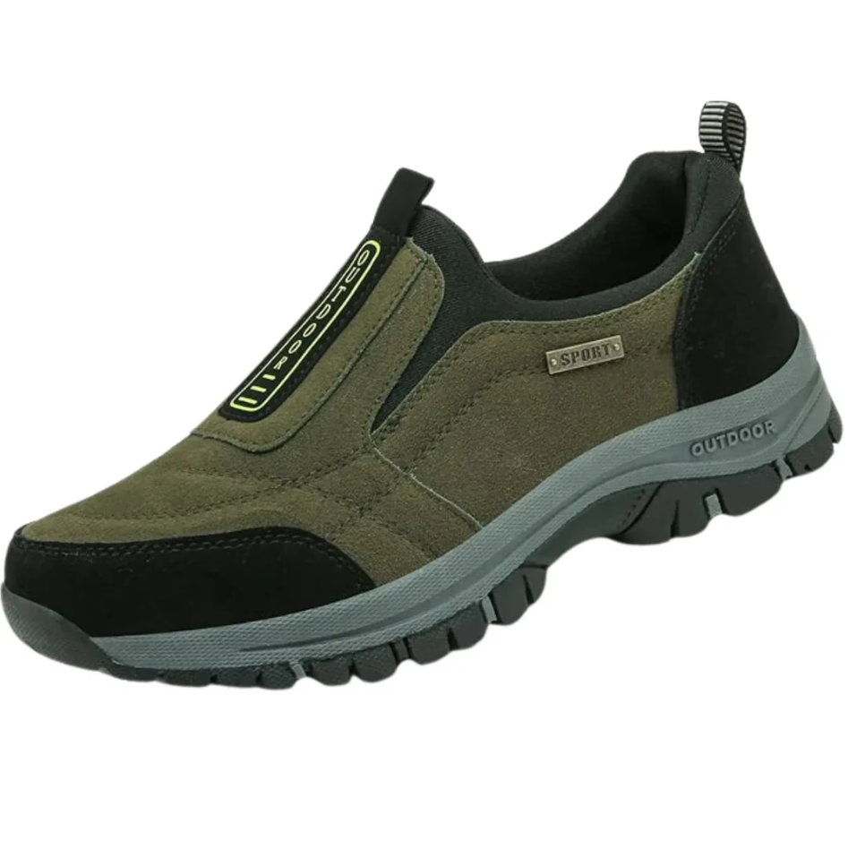 Herr vandringssko – Slip-on design – Greppsäker sula – Bekväm passform outdoor