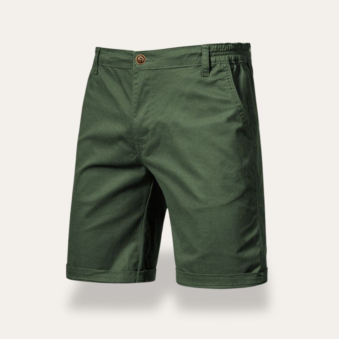 Herrshorts – Klassisk Passform – Andningsbart Tyg – Mellanlångt Snitt – Vardagsbruk