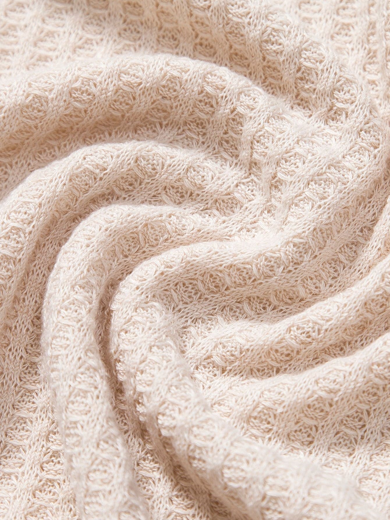 Herr Pikétröja - Finribbad Struktur - Kort Ärms - Klassisk Krage - Knappslå