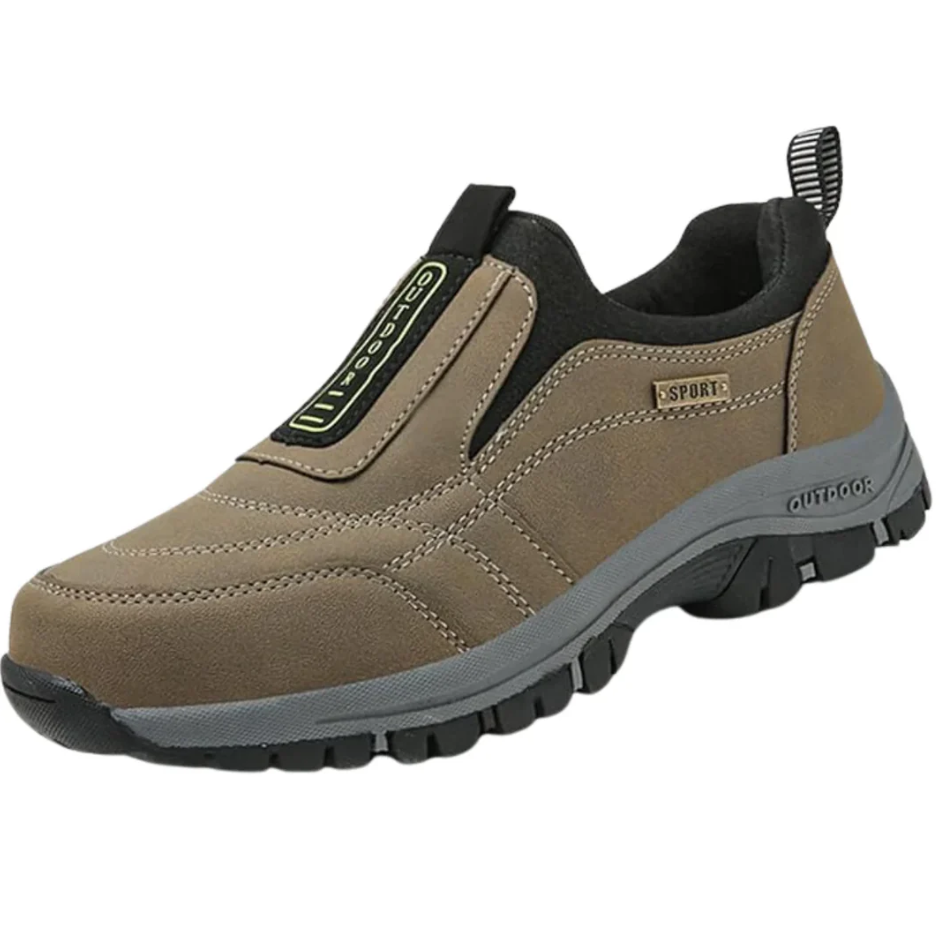 Herr vandringssko – Slip-on design – Greppsäker sula – Bekväm passform outdoor