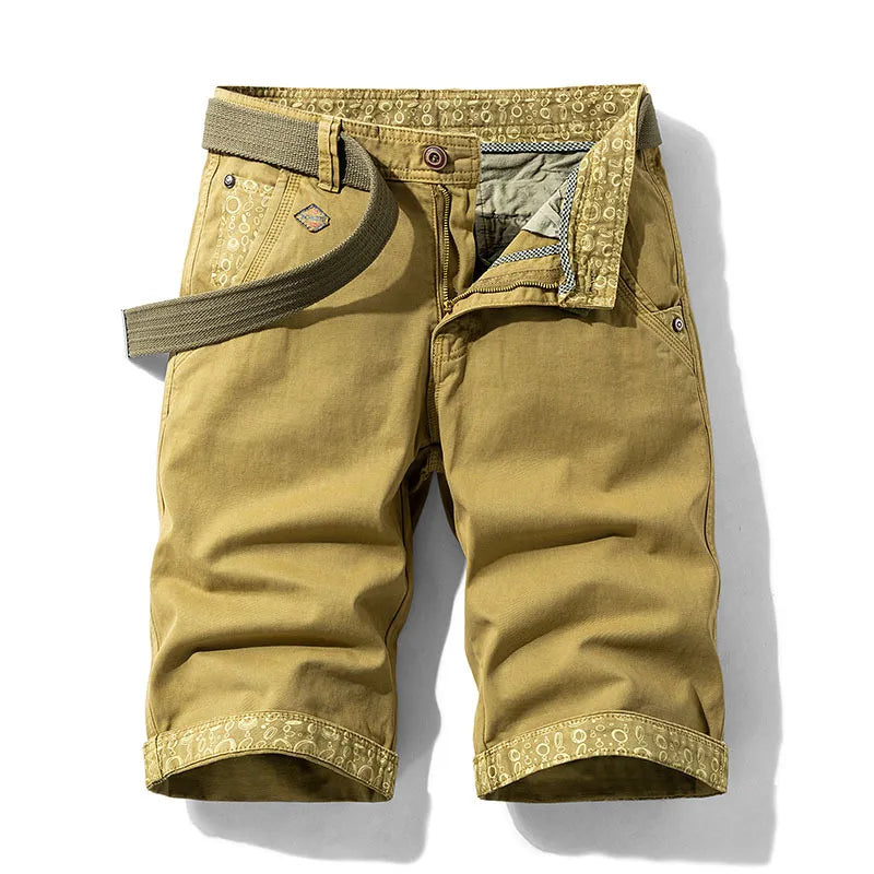 Herr cargoshorts - Justerbar midja - Avslappnad stil