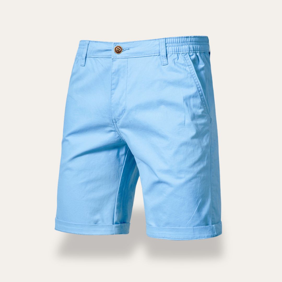 Herrshorts – Klassisk Passform – Andningsbart Tyg – Mellanlångt Snitt – Vardagsbruk