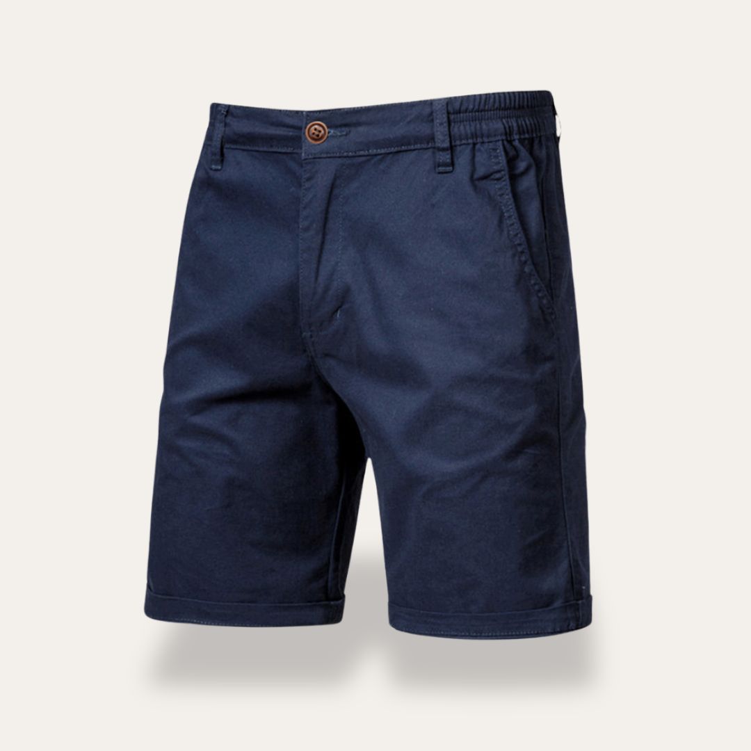 Herrshorts – Klassisk Passform – Andningsbart Tyg – Mellanlångt Snitt – Vardagsbruk
